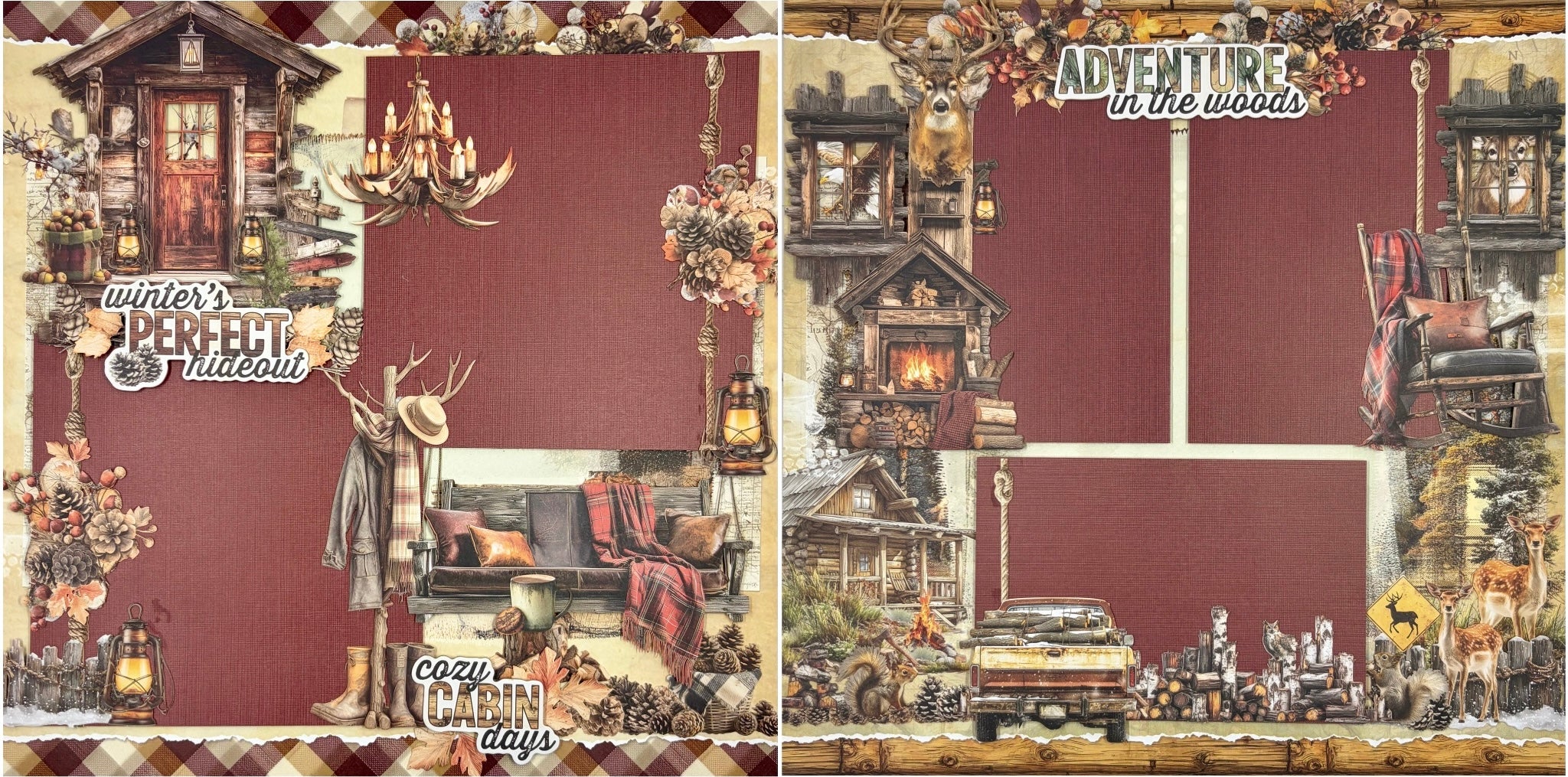 Perfect Hideout 2-Page Layout (Club Kit 134)